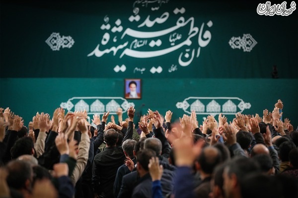 عکس/اولین شب عزاداری فاطمیه ۱۴۴۰ در حسینیه امام خمینی