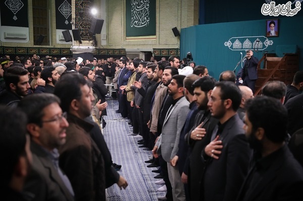عکس/اولین شب عزاداری فاطمیه ۱۴۴۰ در حسینیه امام خمینی