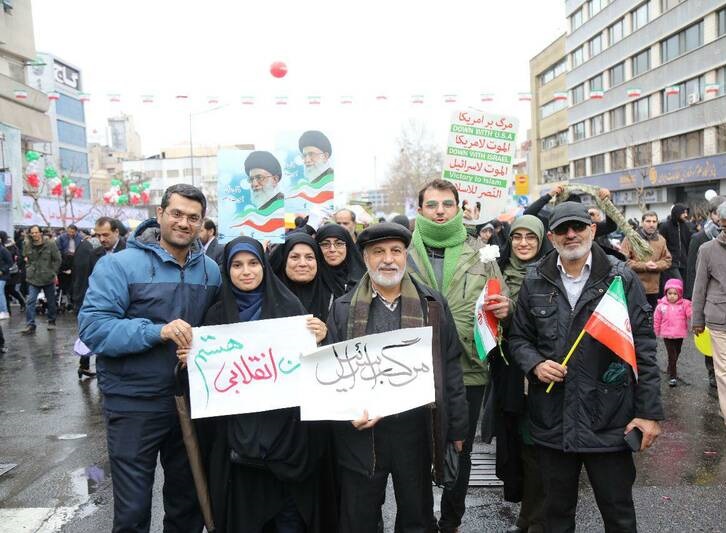 عکس/ راهپیمایی ۲۲ بهمن در ۴۰ سالگی انقلاب
