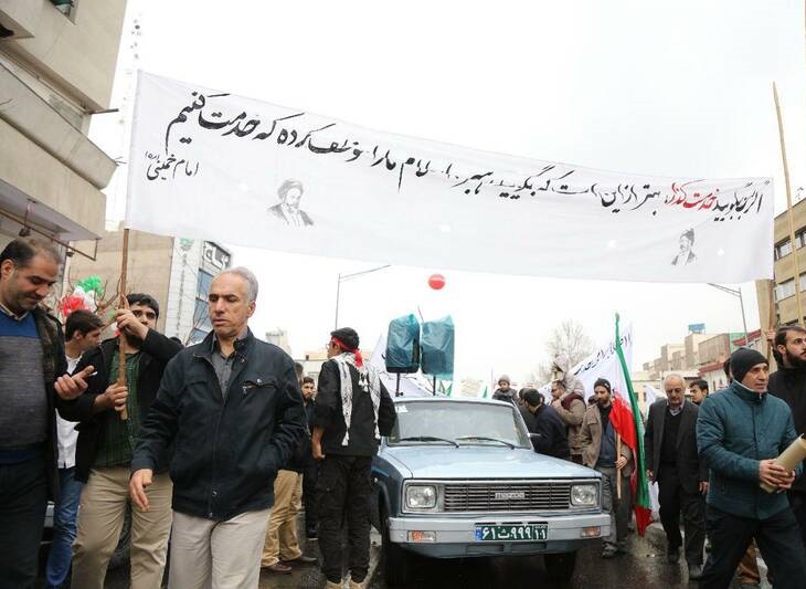 عکس/ راهپیمایی ۲۲ بهمن در ۴۰ سالگی انقلاب