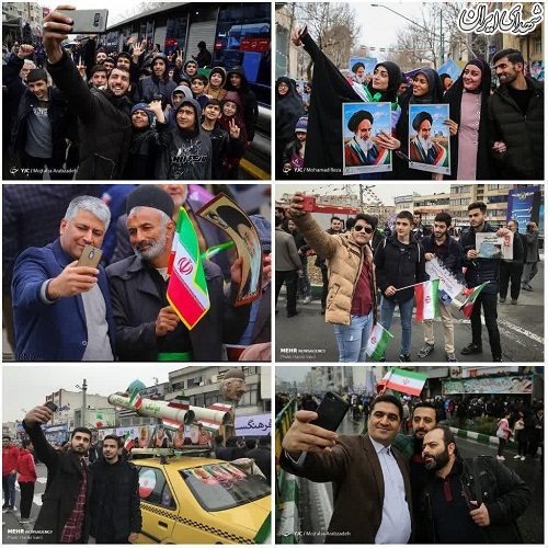 عکس/ سلفی انقلابی