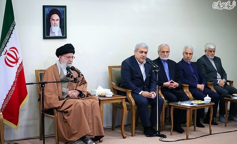 عکس/دیدار جمعی از مسئولان و محققان پژوهشکده علوم شناختی با رهبر معظم انقلاب