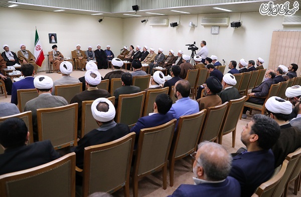 عکس/دیدار مسئولان دفتر تبلیغات اسلامی حوزه علمیه قم با امام خامنه ای