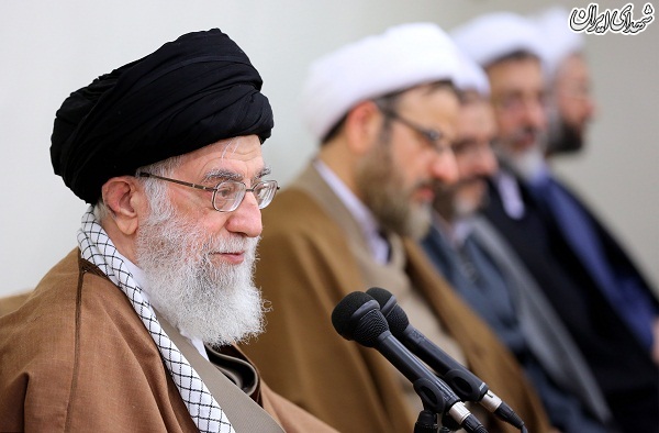 عکس/دیدار مسئولان دفتر تبلیغات اسلامی حوزه علمیه قم با امام خامنه ای