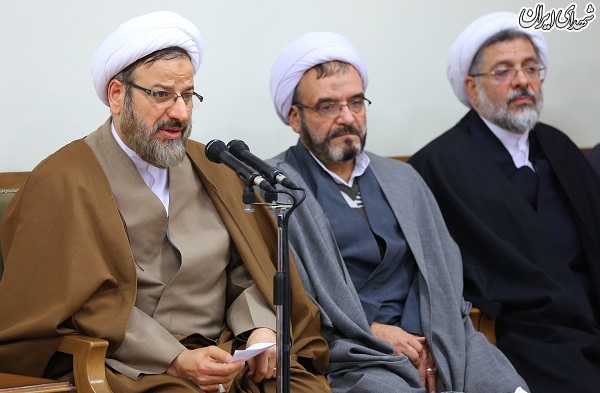 عکس/دیدار مسئولان دفتر تبلیغات اسلامی حوزه علمیه قم با امام خامنه ای