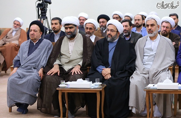 عکس/دیدار مسئولان دفتر تبلیغات اسلامی حوزه علمیه قم با امام خامنه ای