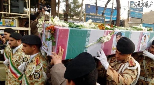 پیکر شهید جودانه در شاهرود تشییع شد پیکر شهید جودانه در شاهرود تشییع شد