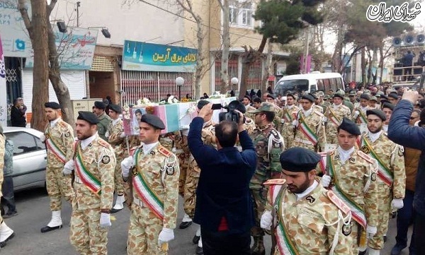 پیکر شهید جودانه در شاهرود تشییع شد پیکر شهید جودانه در شاهرود تشییع شد
