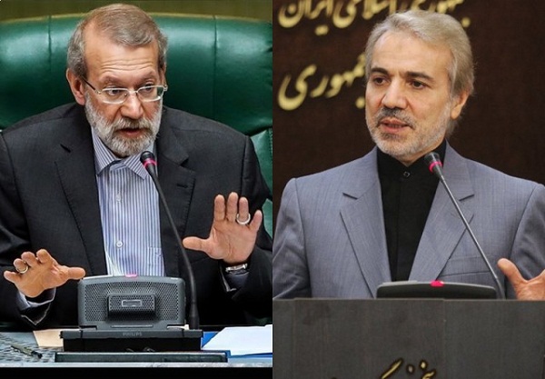 فیلم/واکنش تند لاریجانی به نامه نوبخت فیلم/واکنش تند لاریجانی به نامه نوبخت