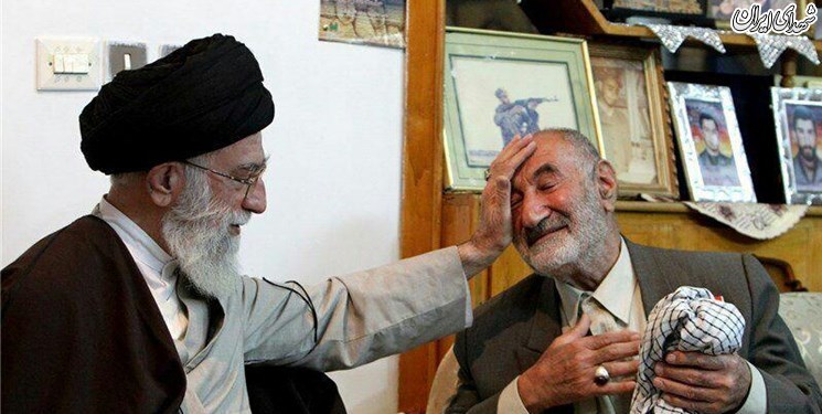 پدر شهیدان « رضوانمدنی» به پسران شهیدش پیوست پدر شهیدان « رضوانمدنی» به پسران شهیدش پیوست