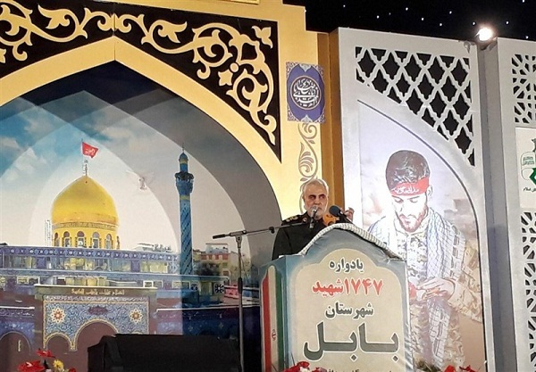سرلشکر سلیمانی: انتقام خون شهدای سیستان و بلوچستان را میگیریم؛ هدف آل سعود نابودی پاکستان است سرلشکر سلیمانی: انتقام خون شهدای سیستان و بلوچستان را میگیریم؛ هدف آل سعود نابودی پاکستان است