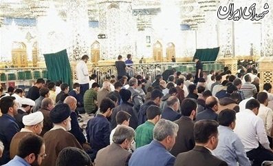 رئیسی در نماز جمعه مشهد+تصویر رئیسی در نماز جمعه مشهد+تصویر