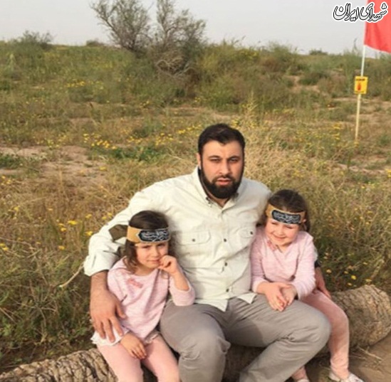 تصاویر/ قالیباف وفرزندش در کربلای ایران