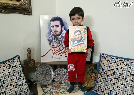 عکس/جای خالی پدران آسمانی مدافع حرم