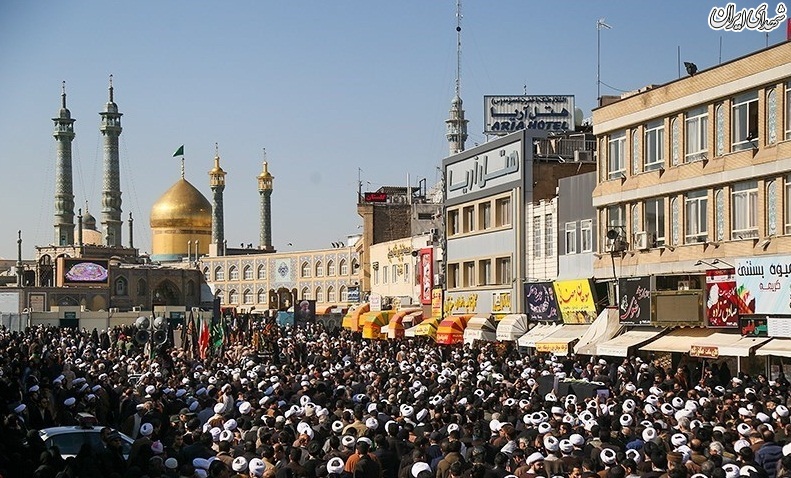 عکس/تشییع پیکر آیت‌الله محمد مؤمن درقم