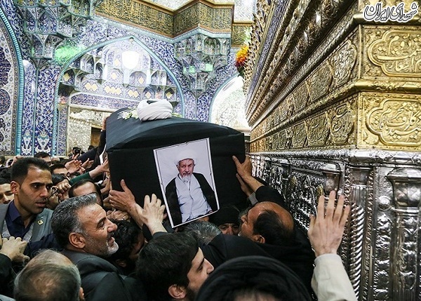 عکس/تشییع پیکر آیت‌الله محمد مؤمن درقم