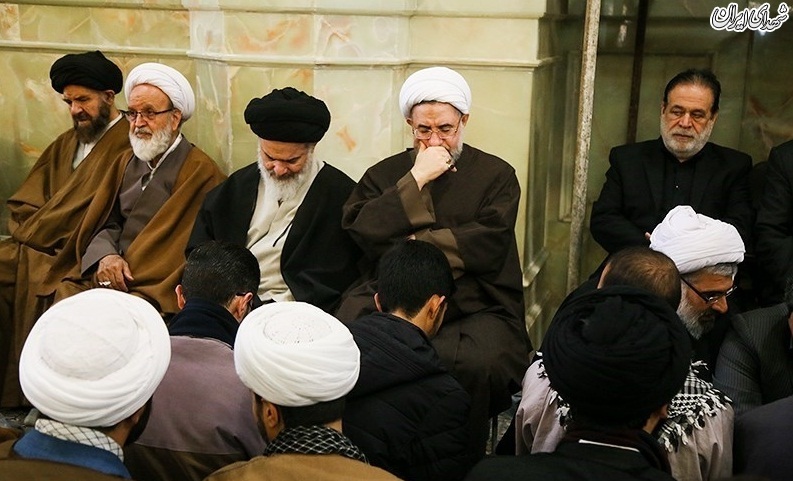 عکس/تشییع پیکر آیت‌الله محمد مؤمن درقم