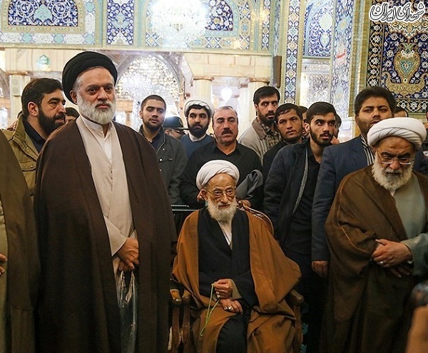 عکس/تشییع پیکر آیت‌الله محمد مؤمن درقم