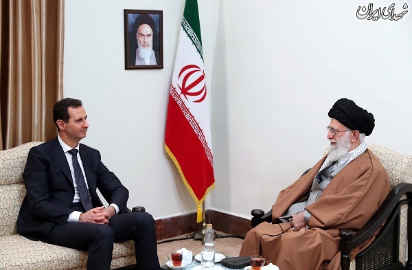 عکس/دیدار بشار اسد با امام خامنه ای