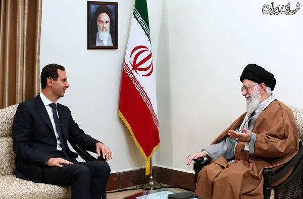 عکس/دیدار بشار اسد با امام خامنه ای