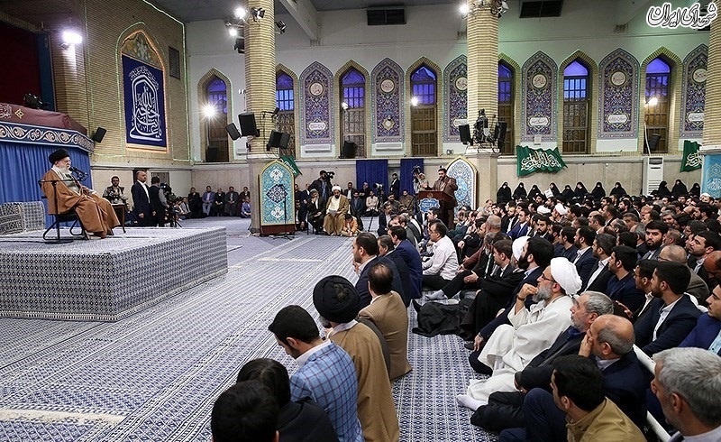 عکس/دیدار مداحان اهل‌بیت(ع) با رهبر معظم انقلاب