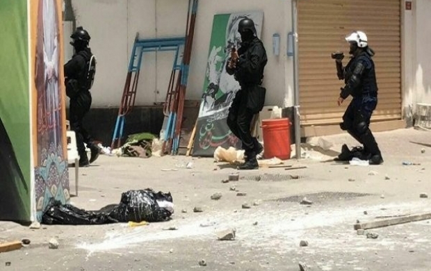 آل خلیفه بازهم مسجد شیعیان را تخریب کرد