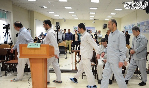 عکس/ جلسه دادگاه عوامل حمله داعش به مجلس و حرم امام