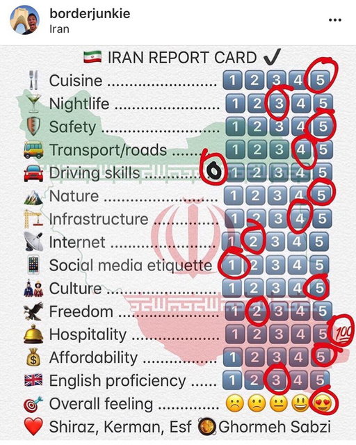توریست آمریکایی: رانندگی ایرانیها وحشتناک است! توریست آمریکایی: رانندگی ایرانیها وحشتناک است!