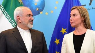 ظریف و موگرینی درباره برجام تلفنی گفت و گو کردند