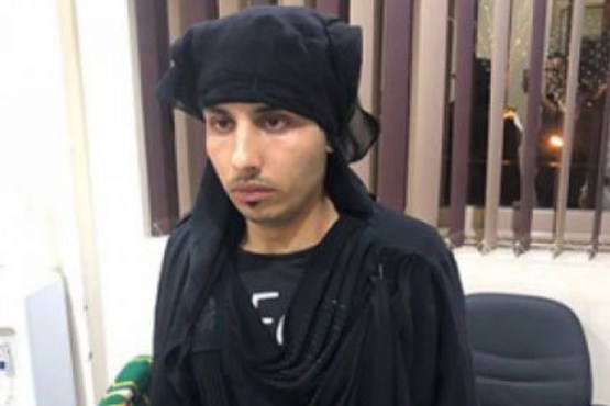 دستگیری مرد شیطان صفت در پوشش زنانه! +عکس دستگیری مرد شیطان صفت در پوشش زنانه! +عکس