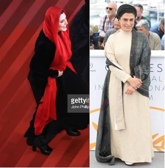 تمجید برهنگی گلشیفته و تحقیر حجاب بهناز جعفری! تمجید برهنگی گلشیفته و تحقیر حجاب بهناز جعفری!