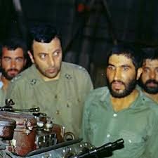 شهید احمد کاظمی و مرحوم سرلشکر سلیمی + عکس