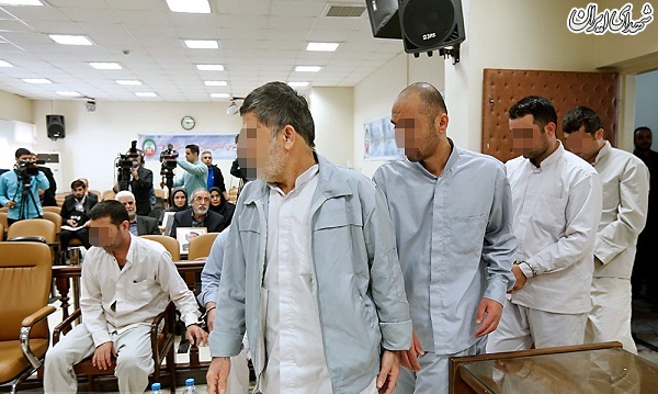 عکس/ اولین جلسه دادگاه عوامل داعش در ایران