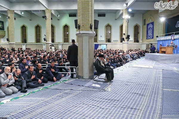 عکس/ مراسم سوگواری سالروز شهادت امیرالمؤمنین در حسینیه امام خمینی