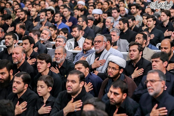 عکس/ مراسم سوگواری سالروز شهادت امیرالمؤمنین در حسینیه امام خمینی