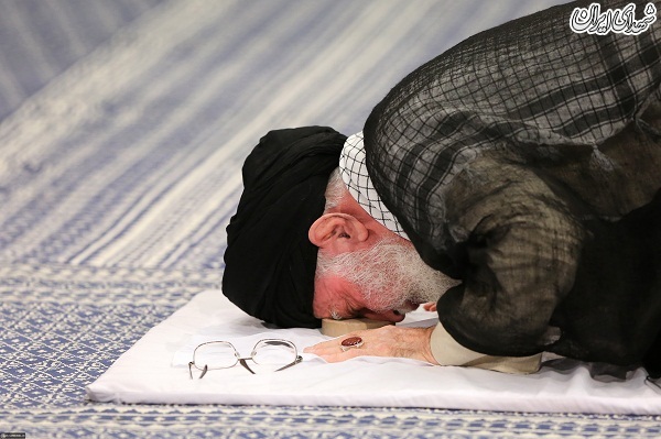 عکس/ مراسم سوگواری سالروز شهادت امیرالمؤمنین در حسینیه امام خمینی