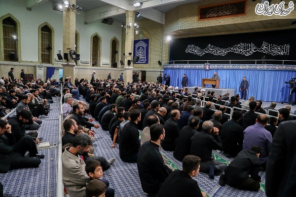 عکس/ مراسم سوگواری سالروز شهادت امیرالمؤمنین در حسینیه امام خمینی