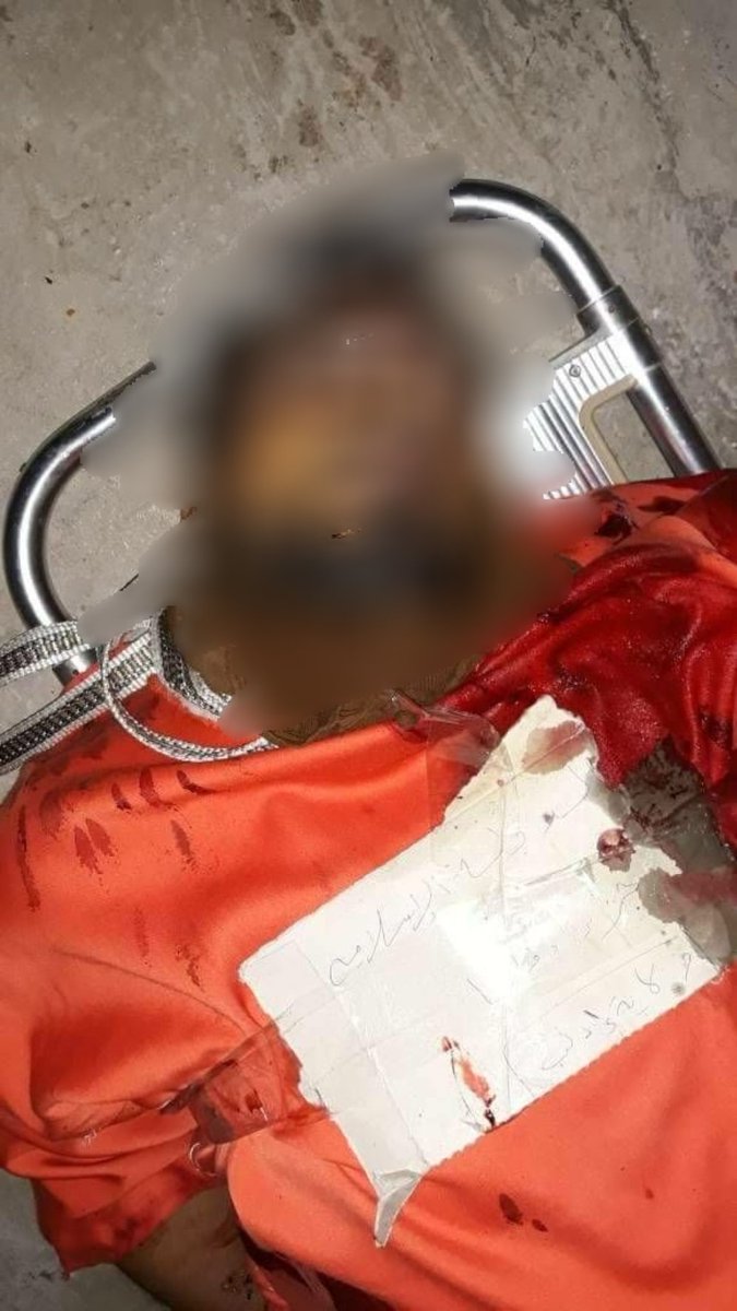 حضور علنی داعش در ادلب با بریدن سر + عکس حضور علنی داعش در ادلب با بریدن سر + عکس
