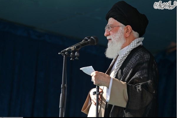 نماز عید فطر به امامت رهبر انقلاب / عکس