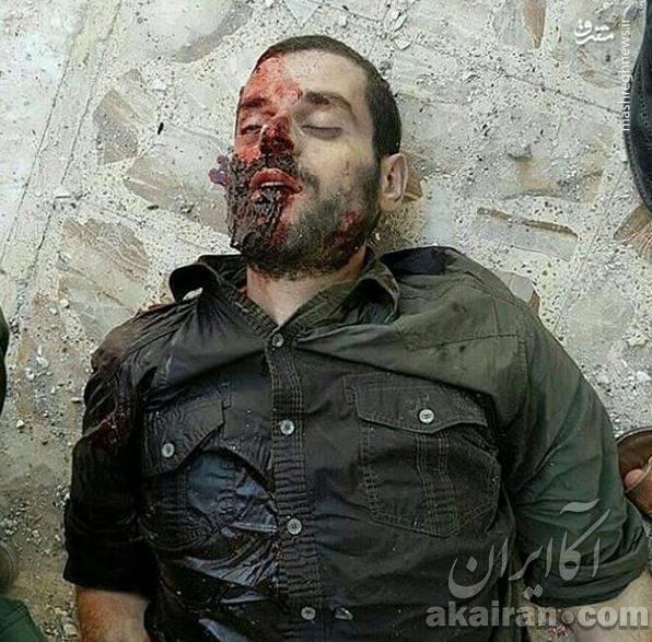 پیکر خون آلود شهید عشوری از ماموران وزارت اطلاعات پیکر خون آلود شهید عشوری از ماموران وزارت اطلاعات