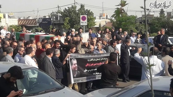 تشییع باشکوه سردار شهید اردکانی + عکس