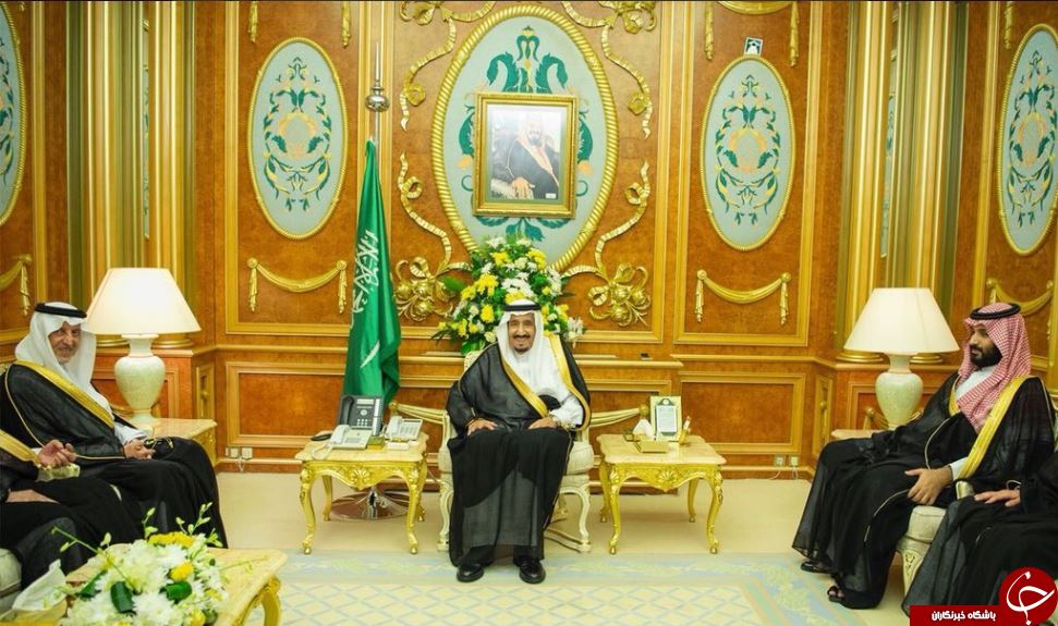 نخستین حضور محمد بن سلمان مقابل دوربین + عکس نخستین حضور محمد بن سلمان مقابل دوربین + عکس