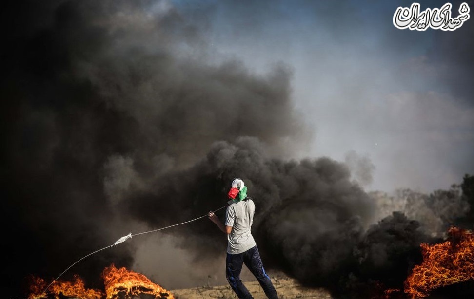 مشارکت هزاران فلسطینی در تظاهرات بازگشت در مرز غزه