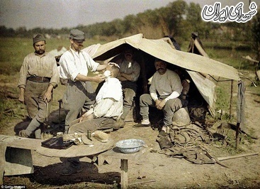 تصاویر رنگی کمتر دیده شده از جنگ جهانی اول تصاویر رنگی کمتر دیده شده از جنگ جهانی اول