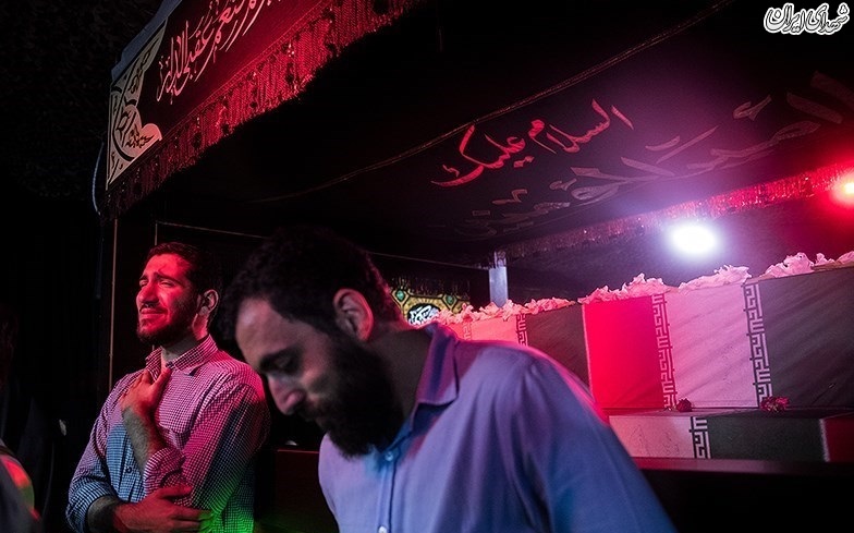 مراسم وداع با پیکر شهید مدافع حرم ابراهیم رشید مراسم وداع با پیکر شهید مدافع حرم ابراهیم رشید