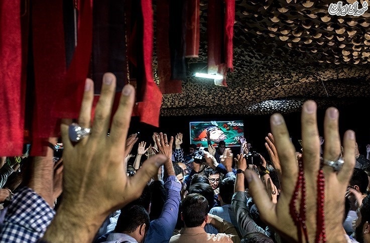 مراسم وداع با پیکر شهید مدافع حرم ابراهیم رشید مراسم وداع با پیکر شهید مدافع حرم ابراهیم رشید