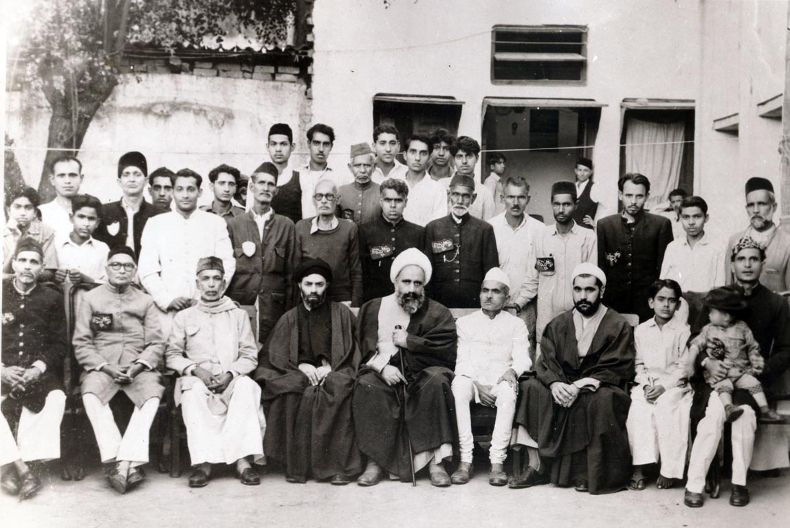 مرحوم علامه امینی(ره) در جمع مسلمانان هند + عکس