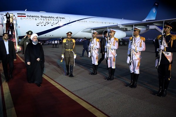 روحانی پس از سفر به سوئیس و اتریش به ایران بازگشت روحانی پس از سفر به سوئیس و اتریش به ایران بازگشت