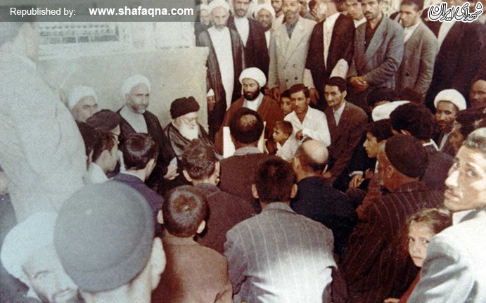 تصاویری نادر از مرحوم آیت الله بروجردی(ره) + عکس