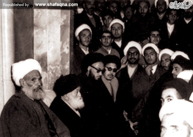 تصاویری نادر از مرحوم آیت الله بروجردی(ره) + عکس
